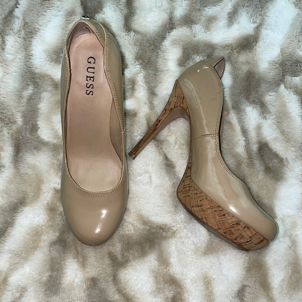 Guess cork heels